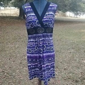 BCX Stretchy & Vibrant Summer Dress